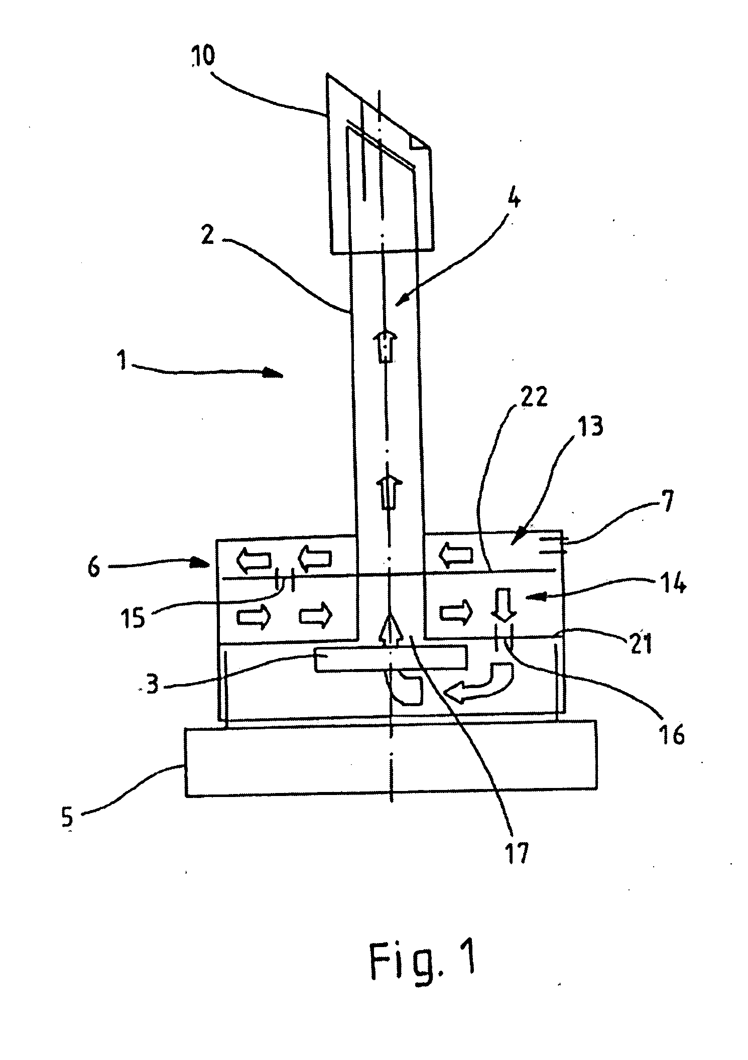 Device for measuring foamed media