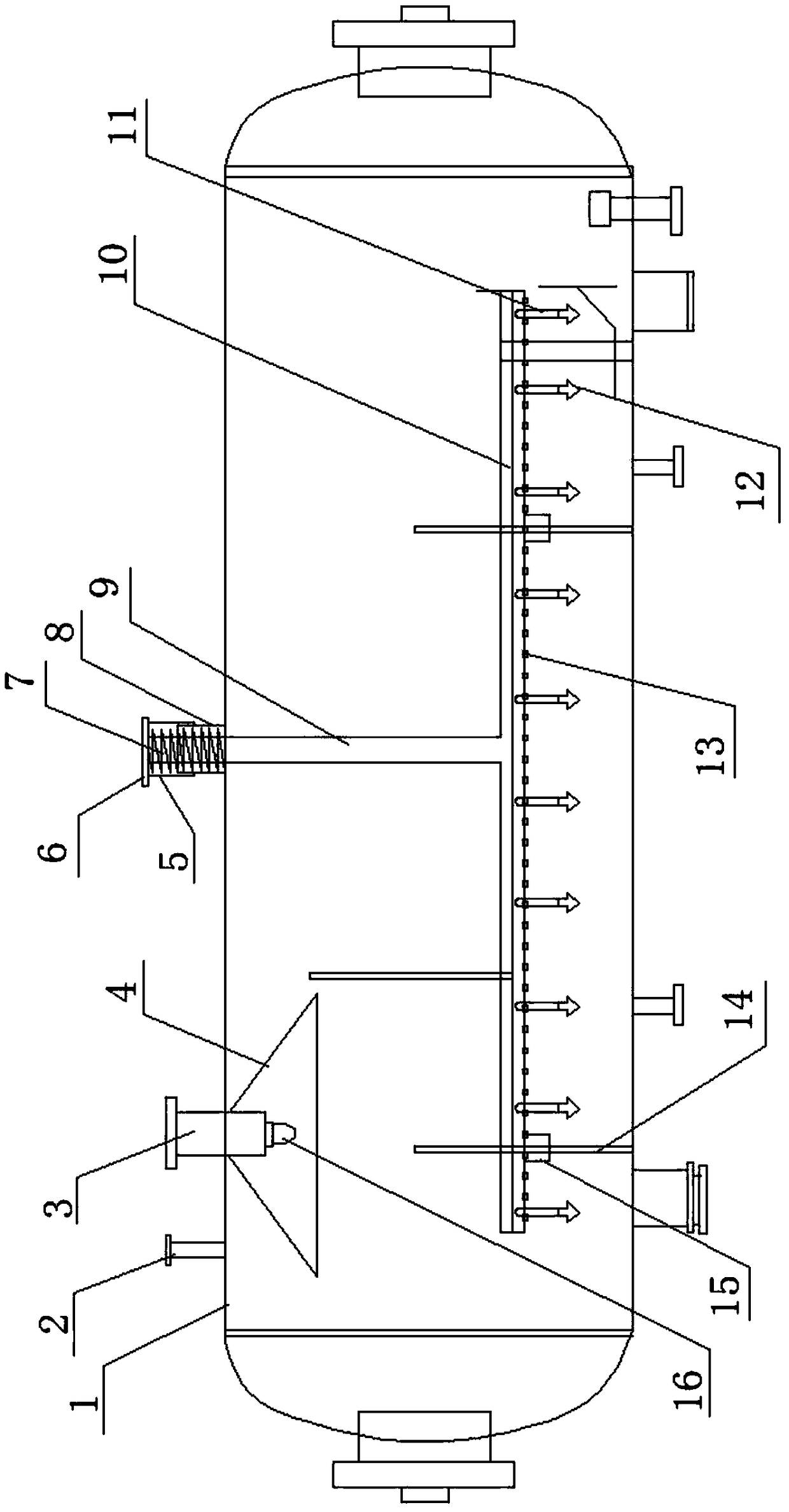 Towerless deaerator