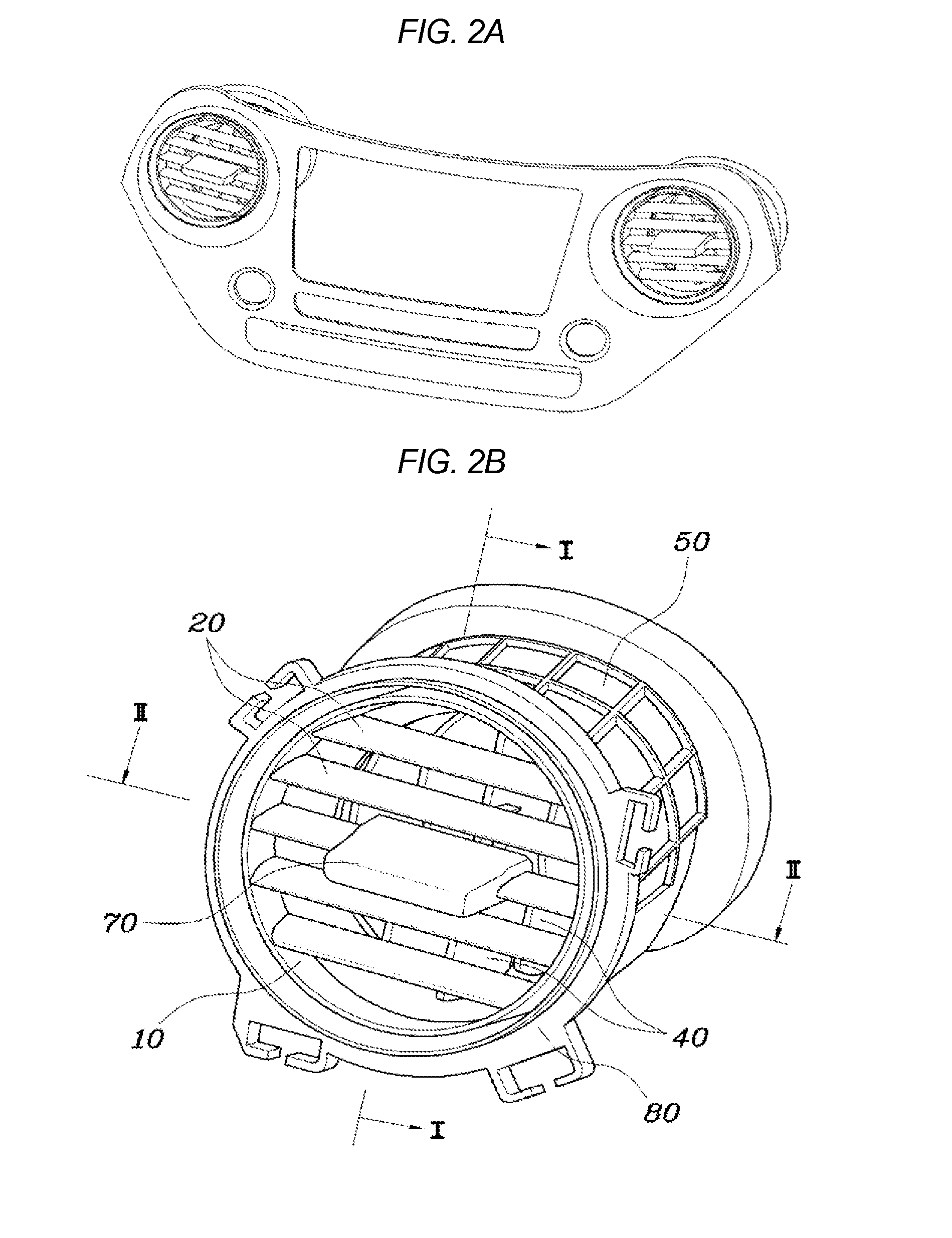 Air vent apparatus for vehicle