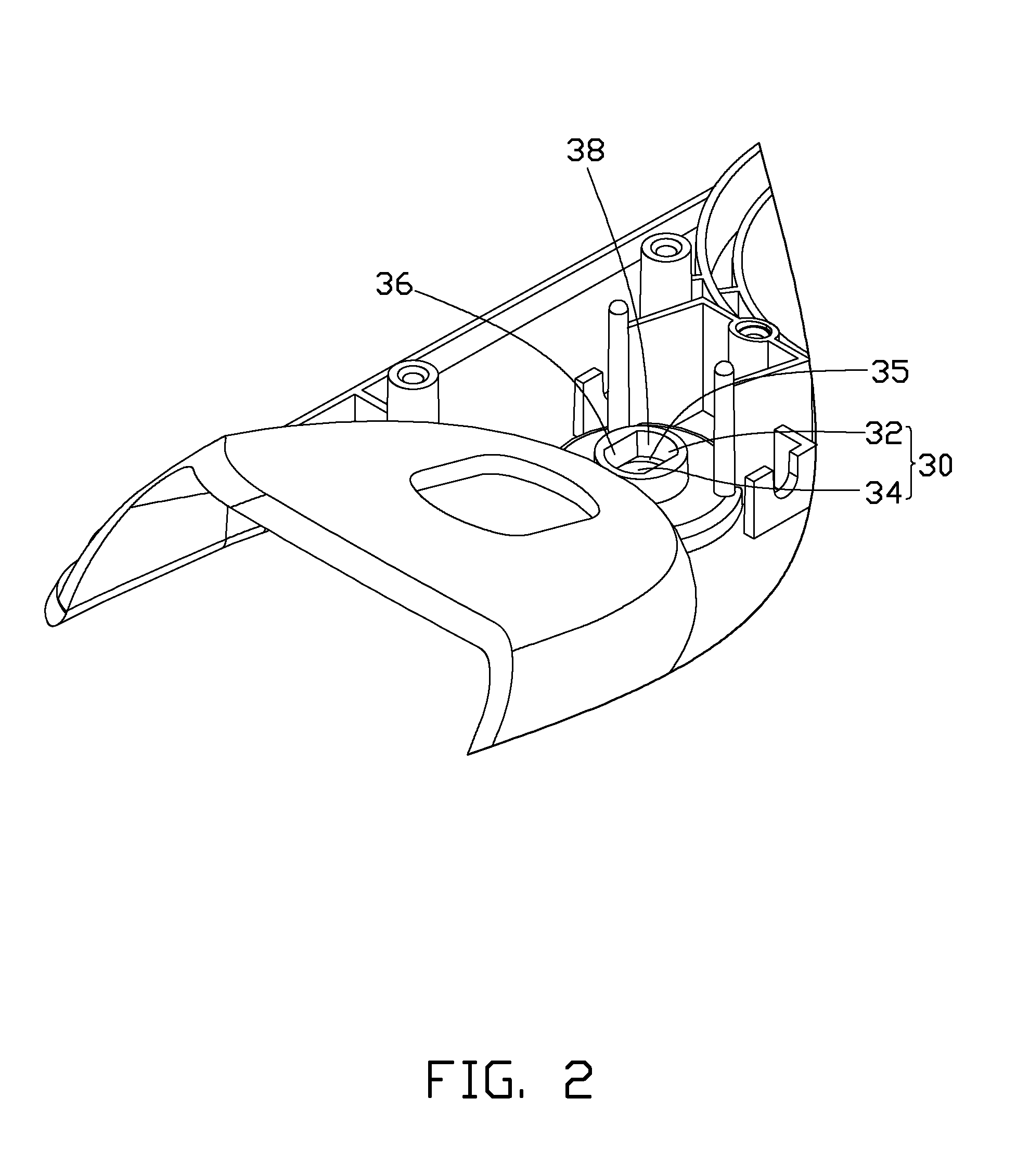 Telephone having rotatable hook to support handset