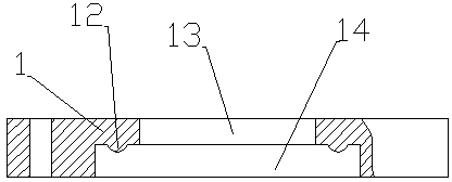 Clamp for sealing detection of electronic packaging shell