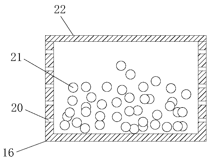 Ideological and political education file collecting device