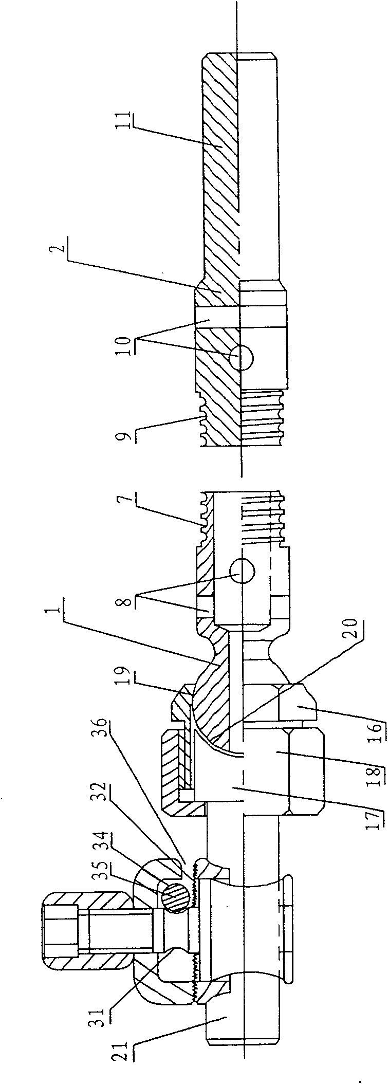 Function type Colles's fracture combined fixator