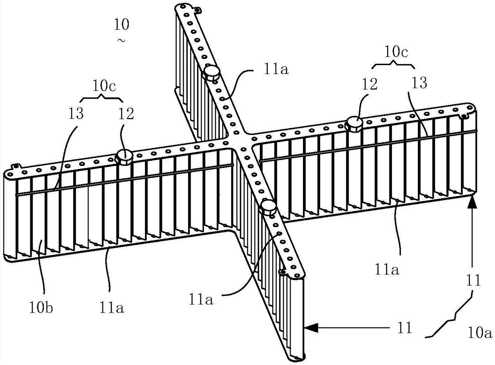 Wind balancing grille and ceiling-mounted cassette type indoor unit