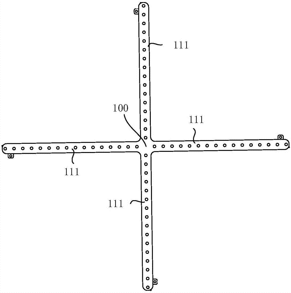 Wind balancing grille and ceiling-mounted cassette type indoor unit