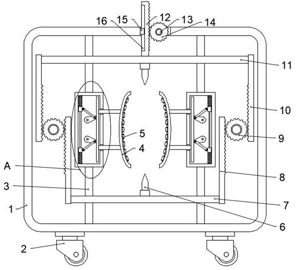 Power cable joint peeling device