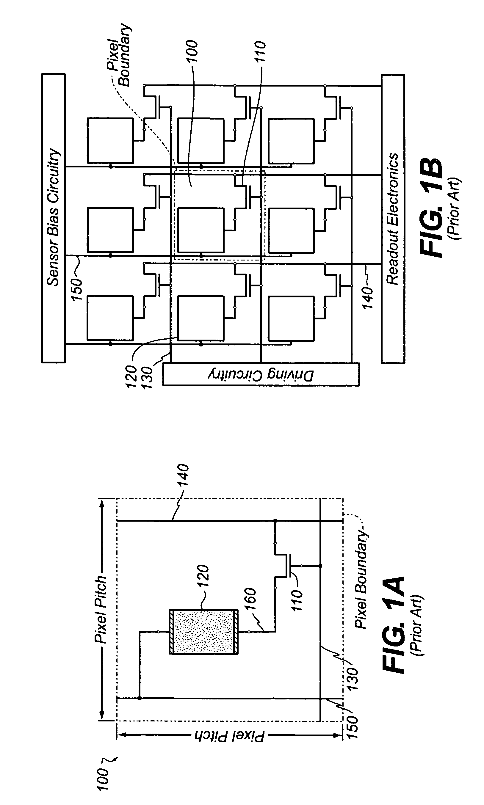 Coplanar high fill factor pixel architecture