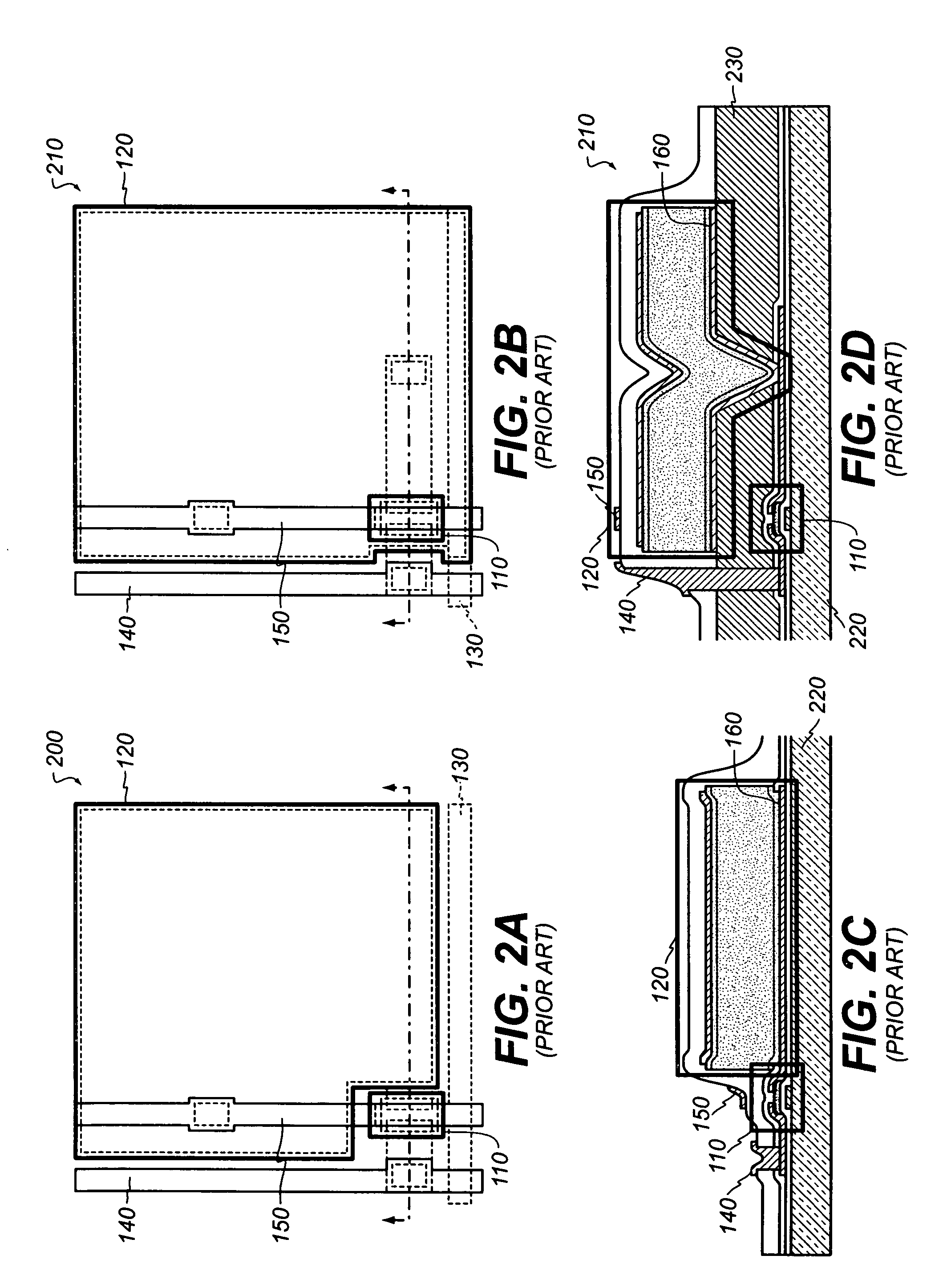 Coplanar high fill factor pixel architecture