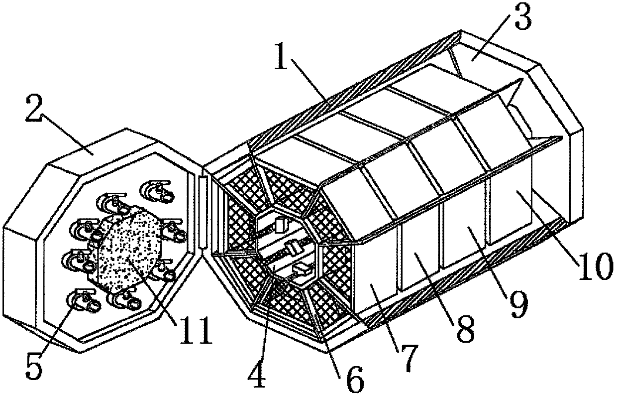 Aircraft exhaust purification device dedicated to aerospace