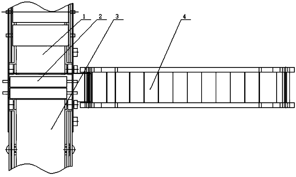 Uniformly distributed separating conveyor belt