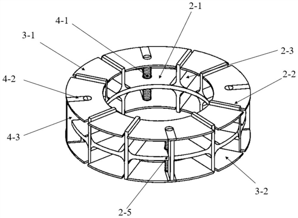 Device for inhibiting hydraulic jump or oscillation phenomenon in built-in voltage stabilizer