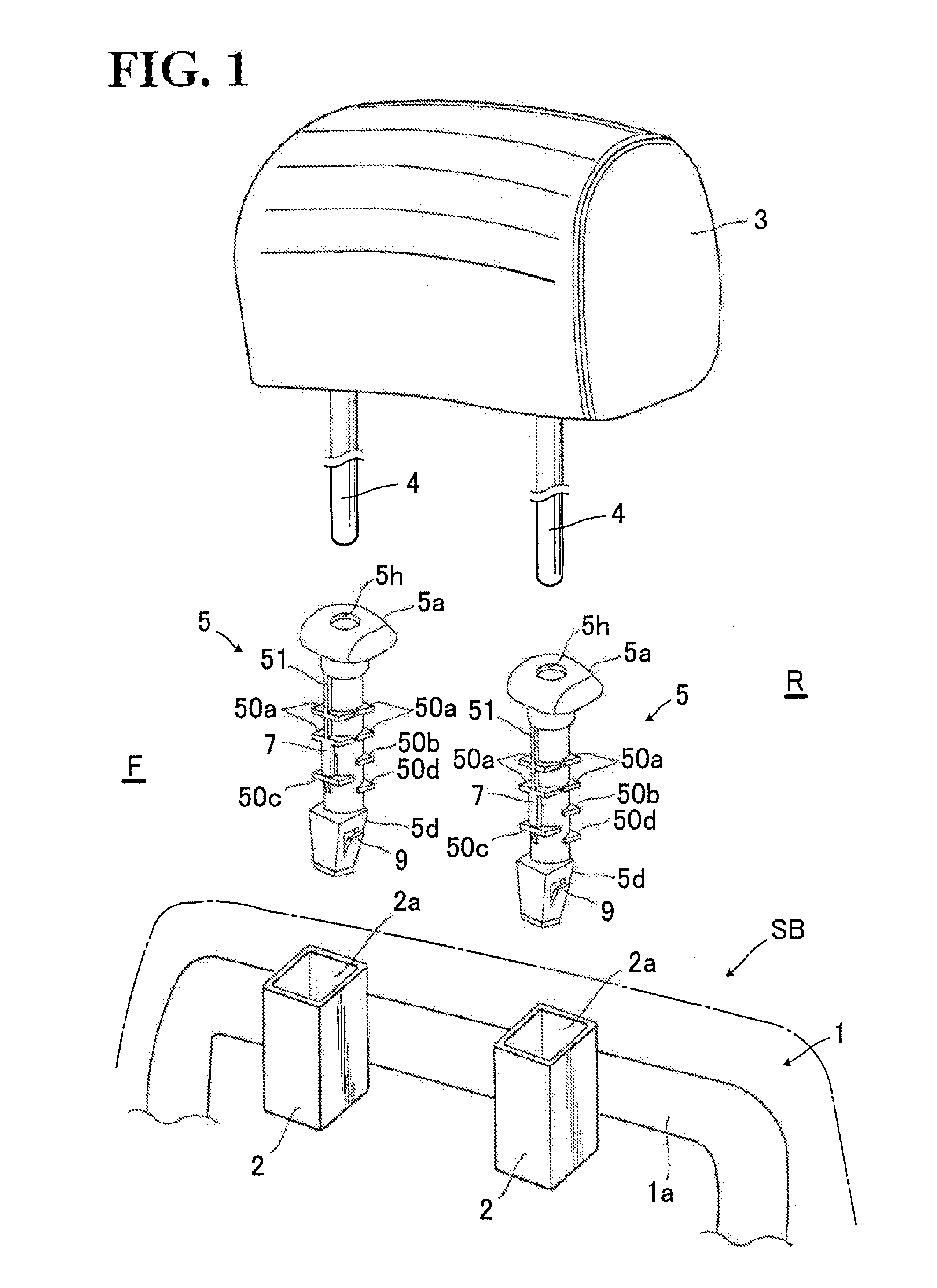 Holder for headrest