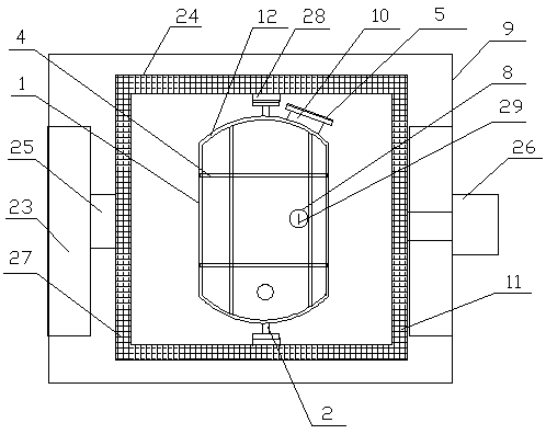 A kind of anticorrosion technology of anticorrosion tank