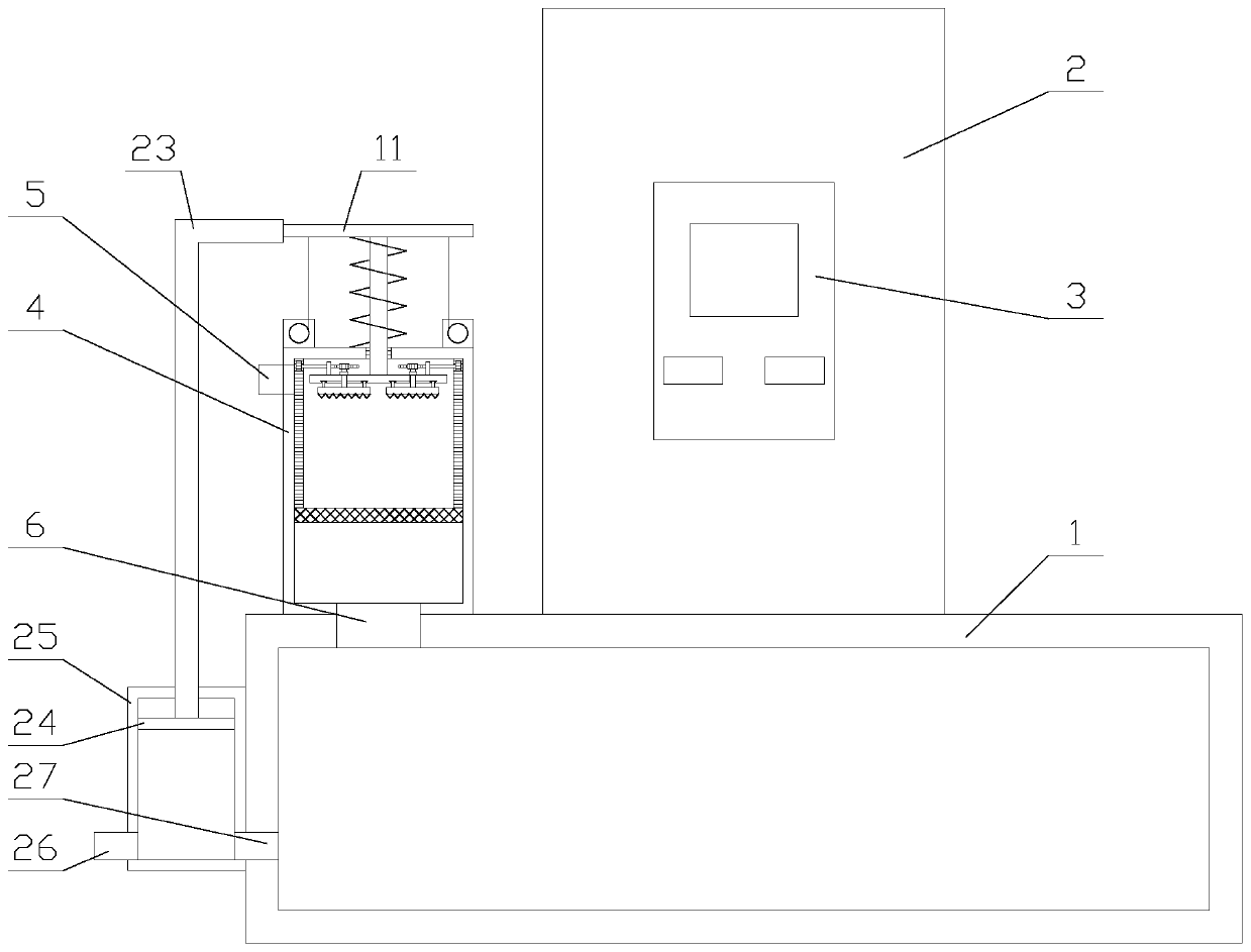 Sufficient-combustion boiler with grinding function for power generation