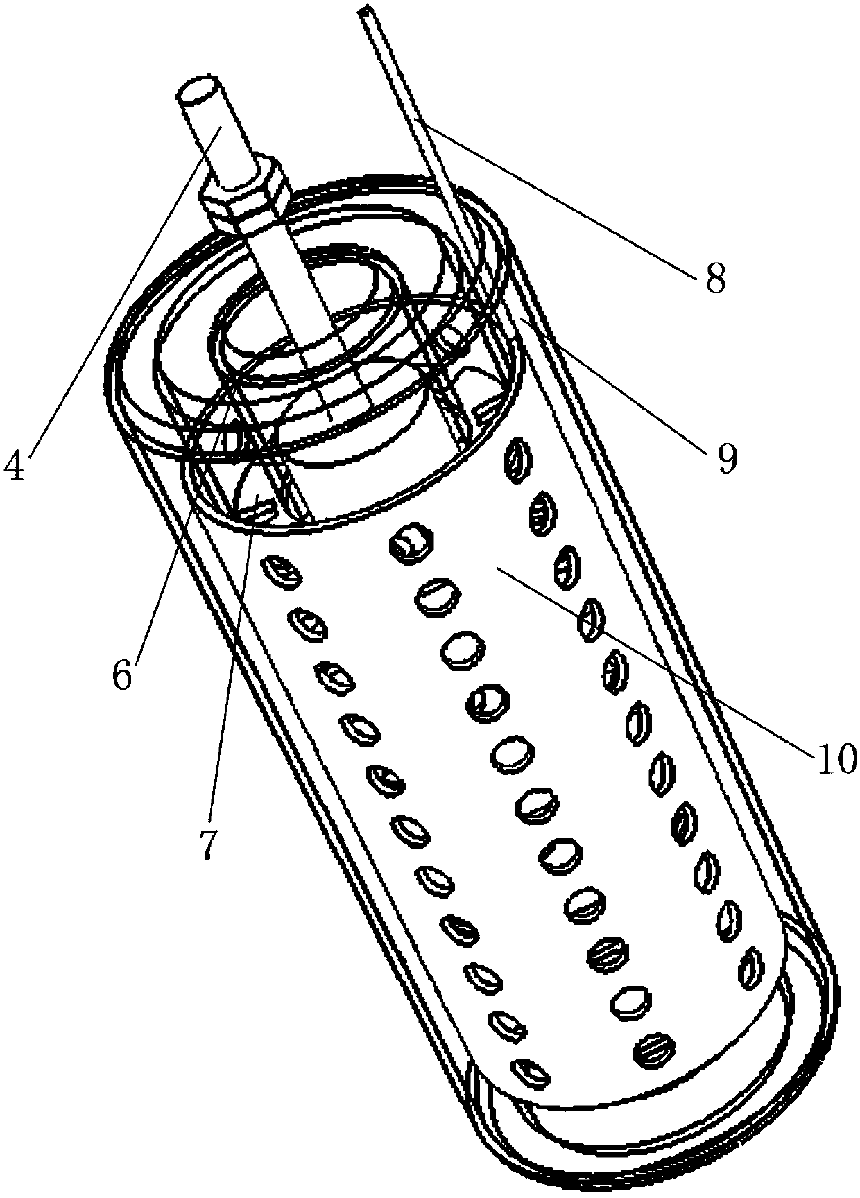 Sterilizing and pesticide-residue-reducing low-temperature plasma generator