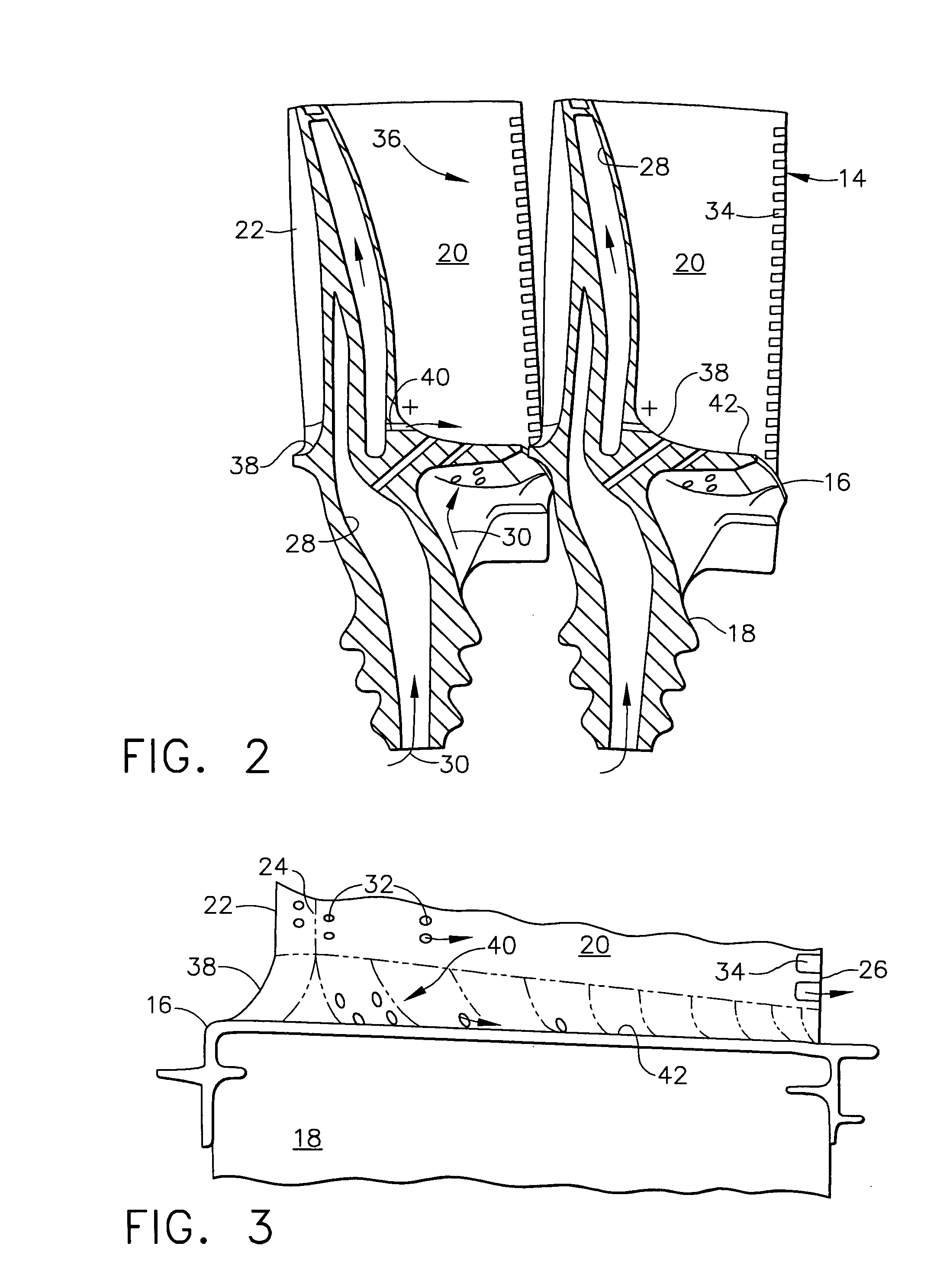 Funnel fillet turbine stage