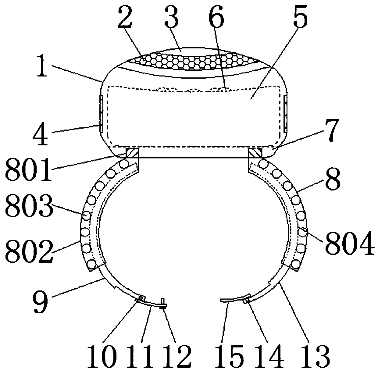 Steering wheel assisting ball for new energy automobile