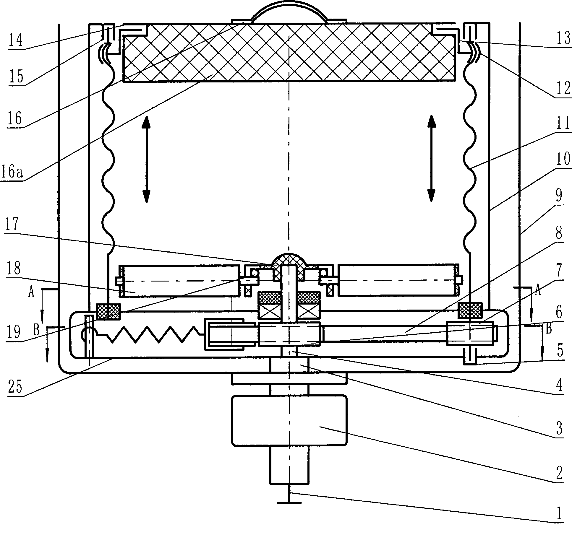 Twisting, pressing and rolling washing mode of washing machine and full automatic washing machine thereof