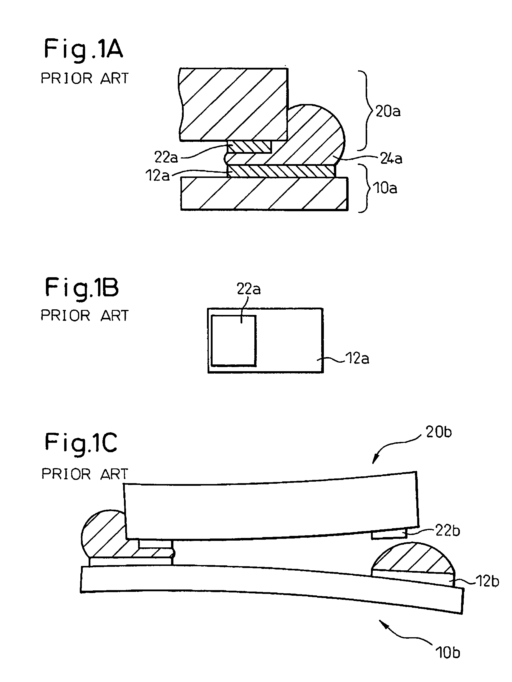 PCB with soldering pad projections forming fillet solder joints and method of production thereof