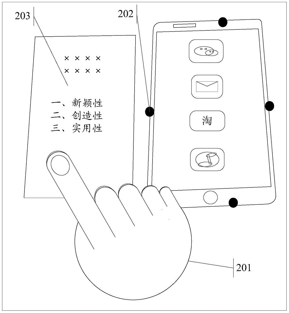 Projection method and electronic device