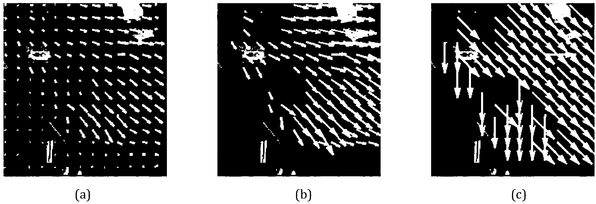 Method for adaptively quantizing optical flow features on complex video monitoring scenes