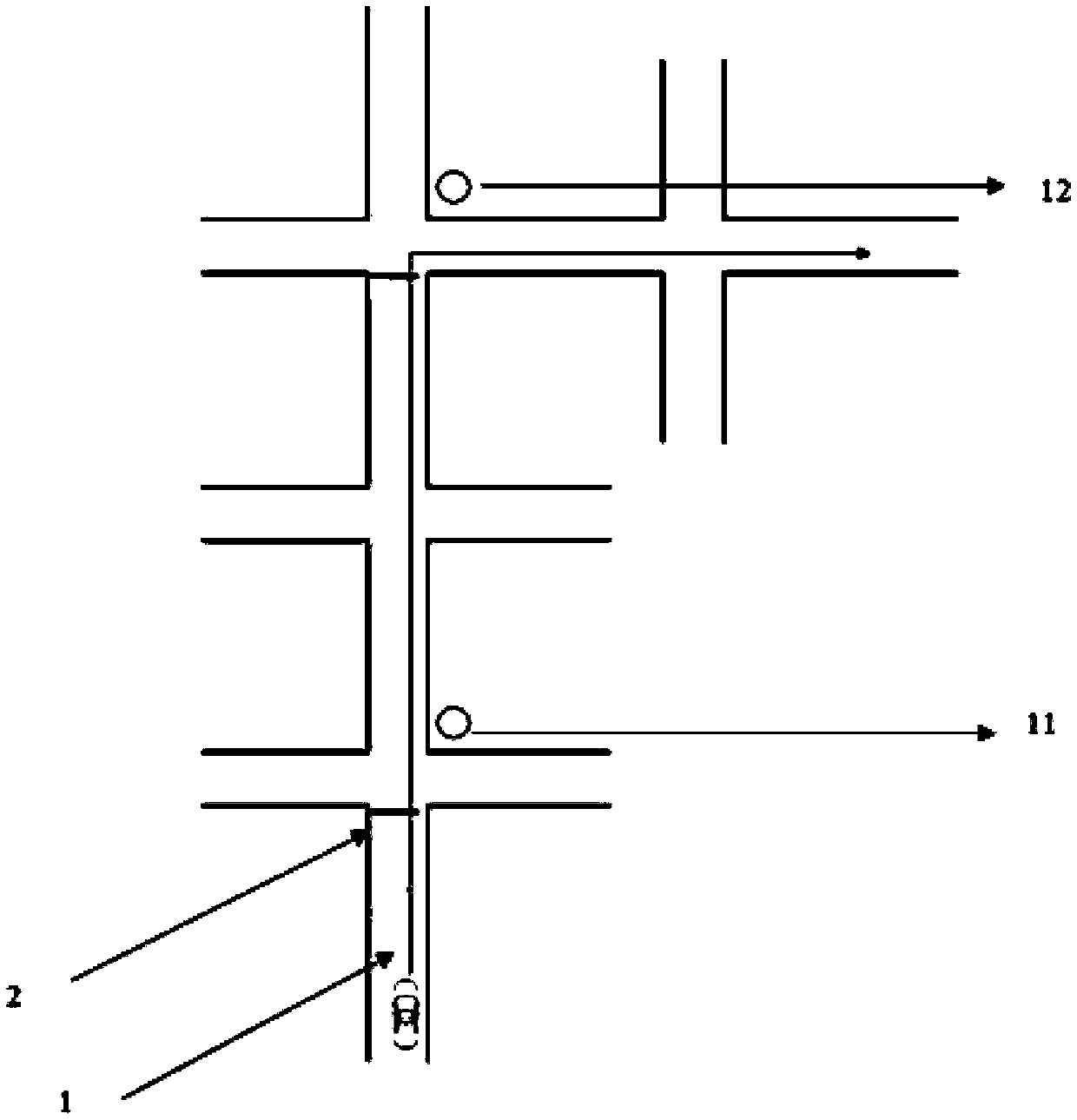 Navigation device, signal lamp control device and automobile