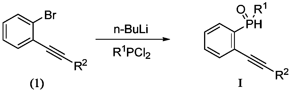 A kind of method that catalyzes the synthesis of benzophosphole with pd nanoparticle