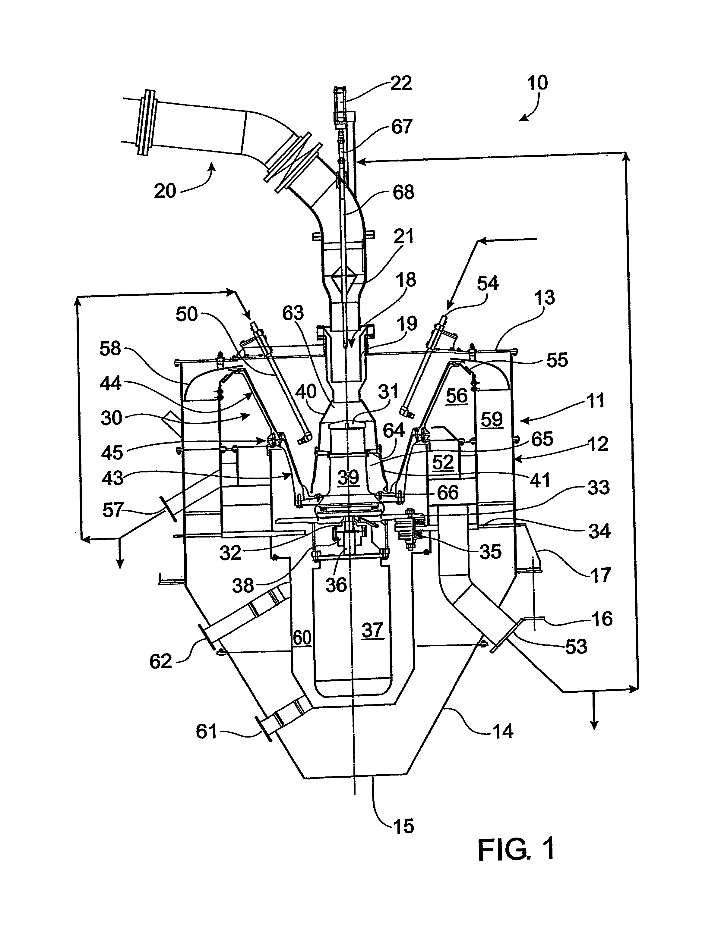 Continuous centrifuge