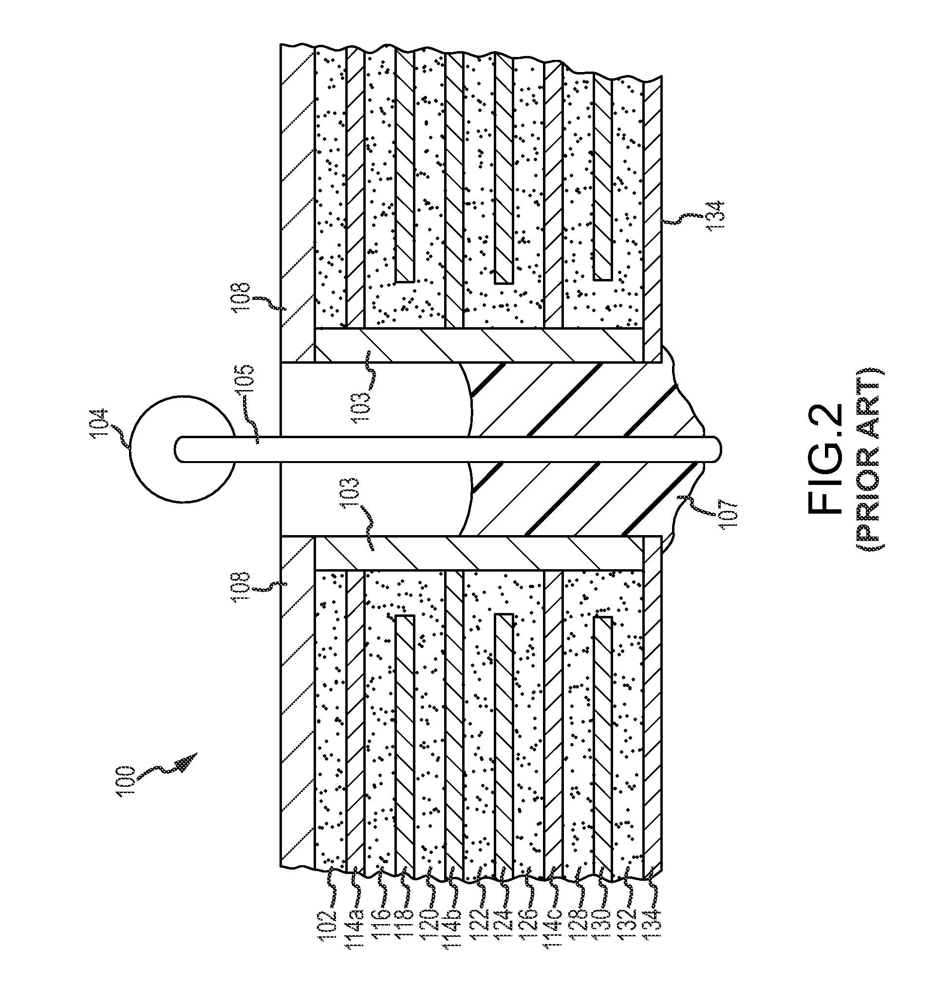 Rib reinforcement of plated thru-holes