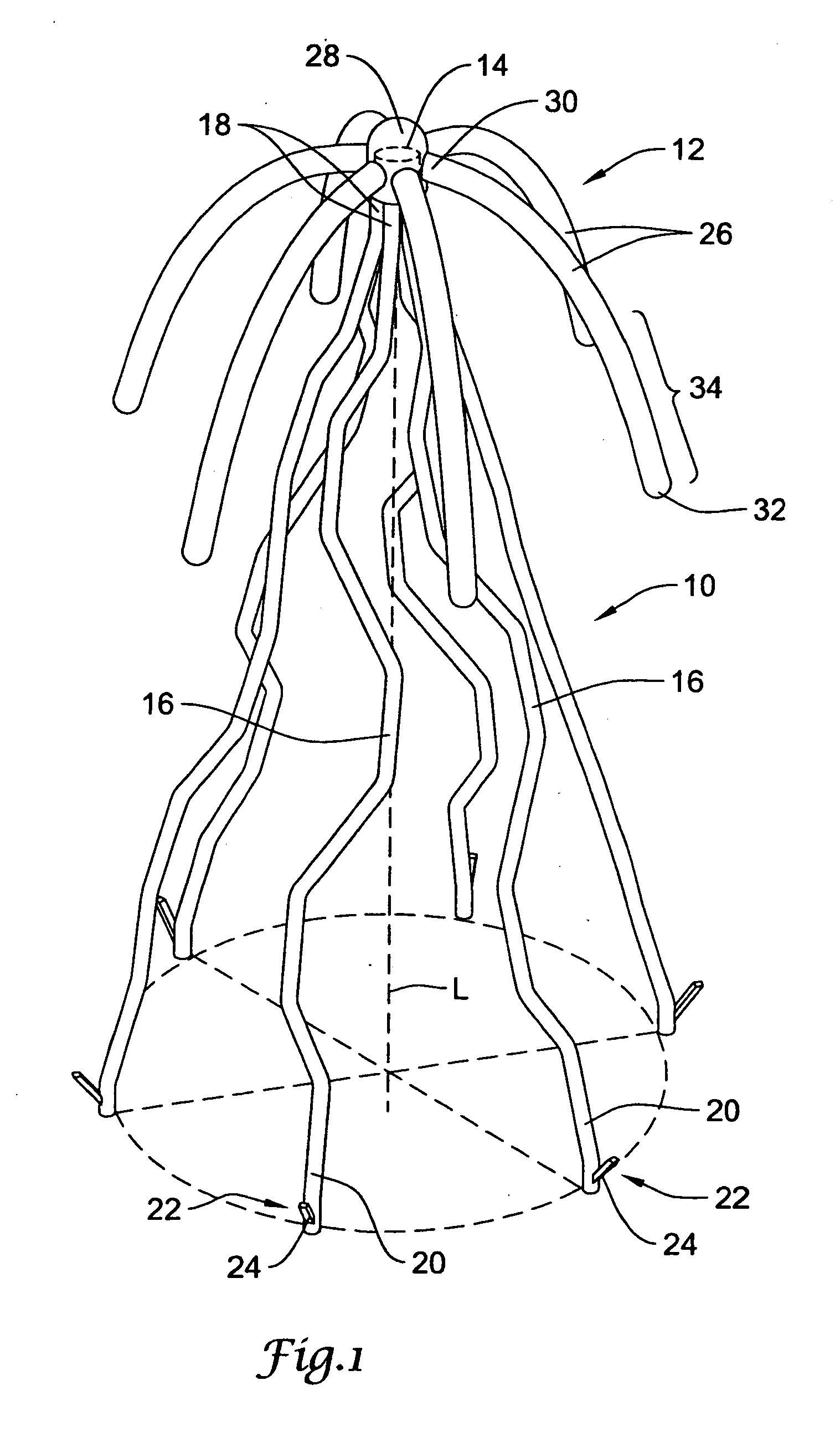 Intravascular filter with bioabsorbable centering element