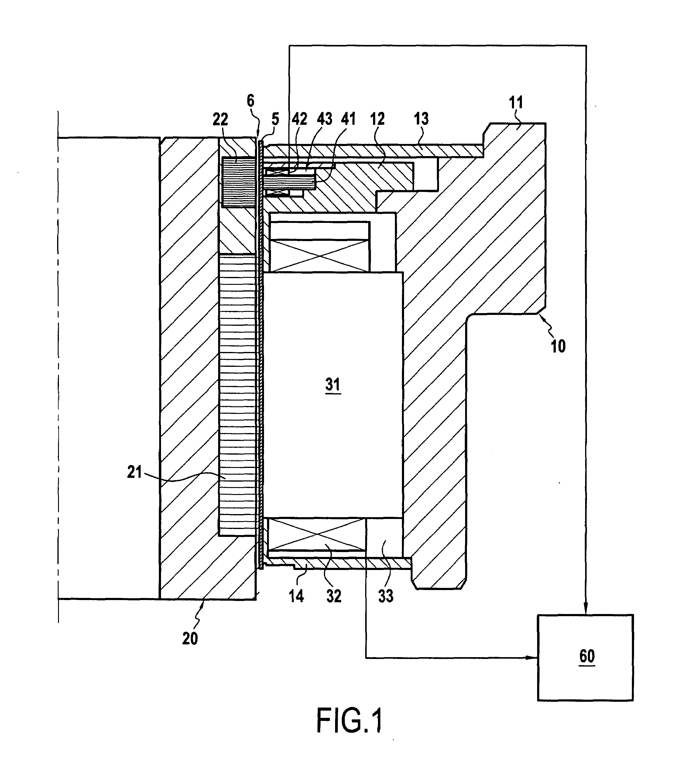 Jacketed active magnetic bearing