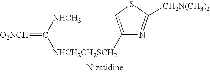 Composition, system and method of treatment of gastrointestinal disorders with nizatidine oral solution