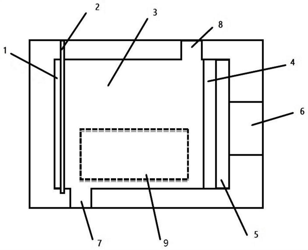 Air pollutant detector based on graphene infrared emission unit