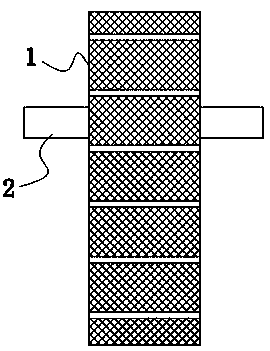 Grille machine cleaning device