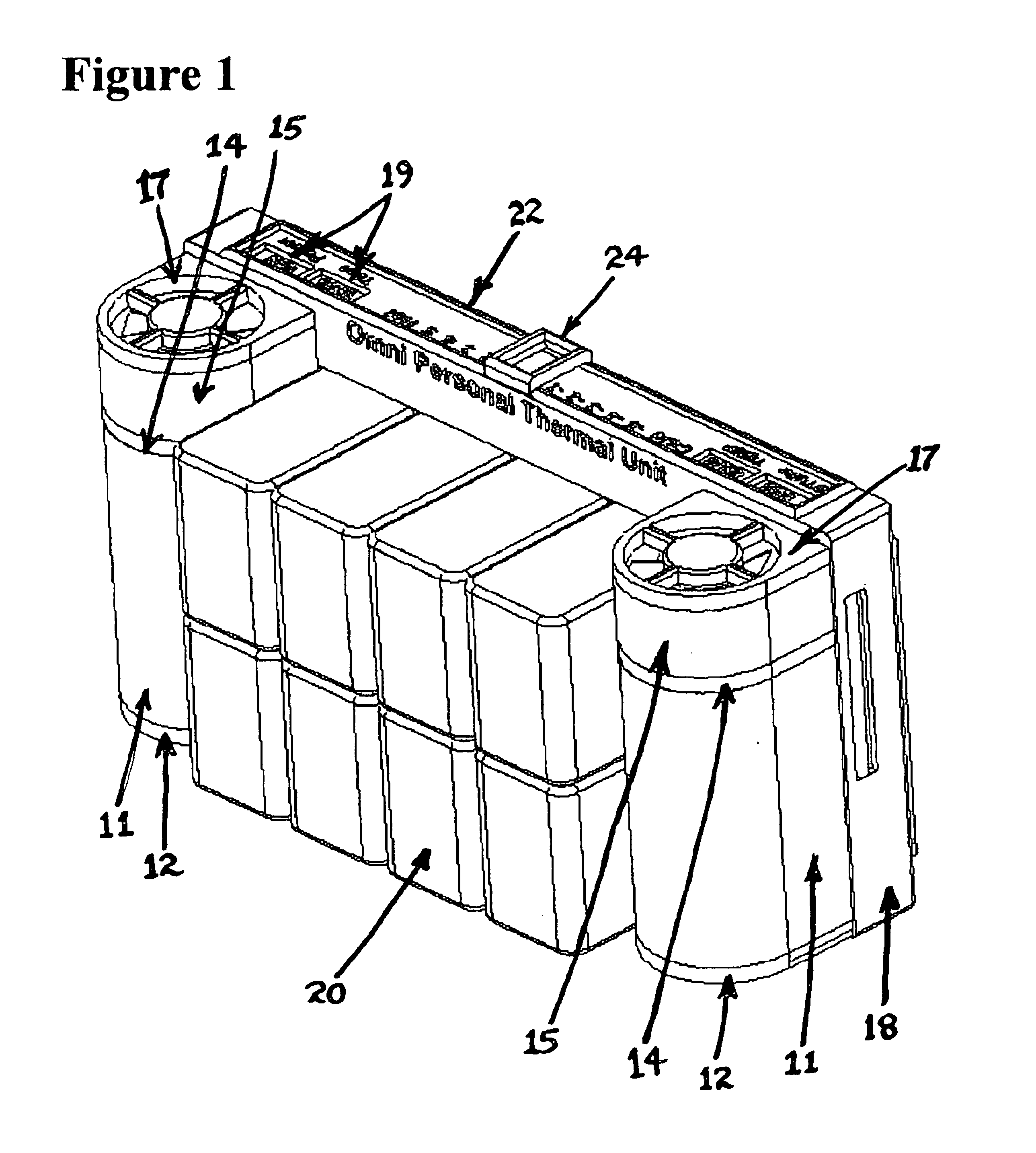 Personal cooling and heating system