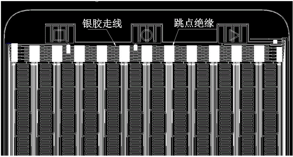 Single-layer multi-touch screen and manufacturing method thereof