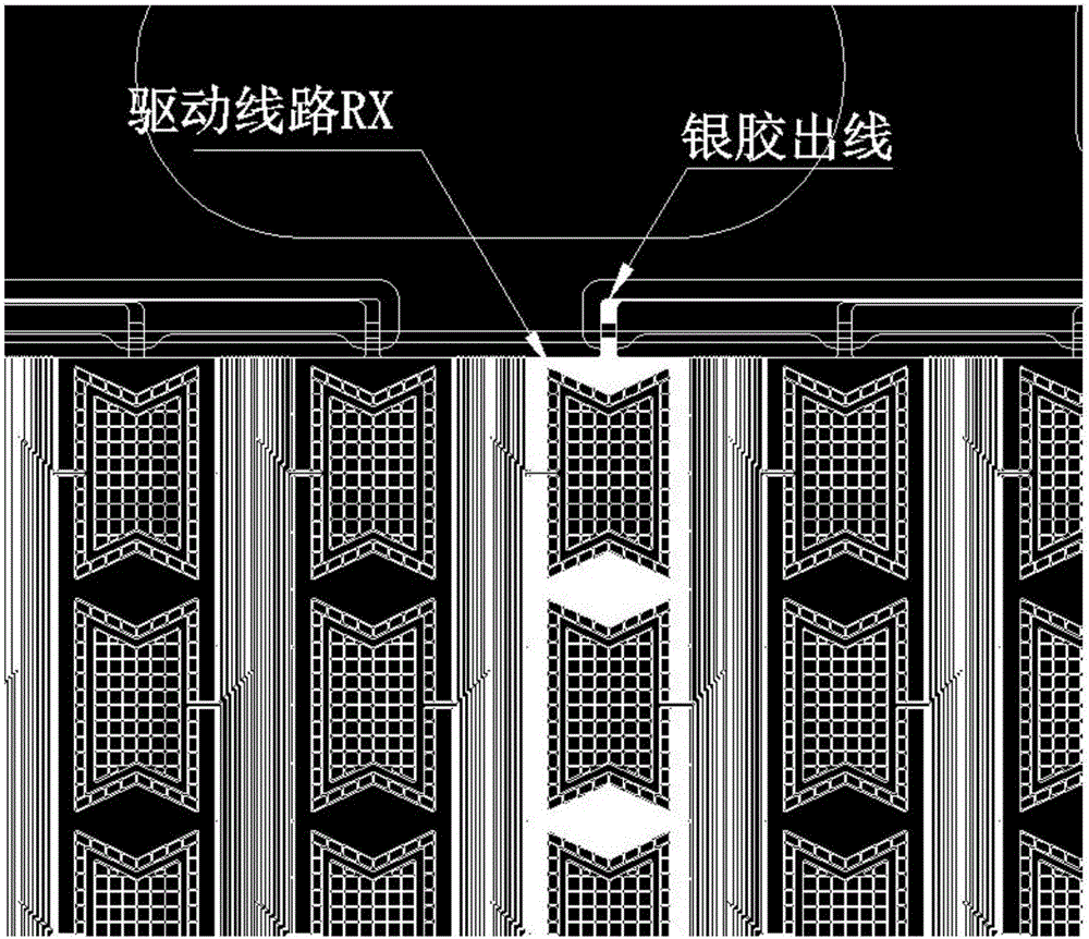 Single-layer multi-touch screen and manufacturing method thereof