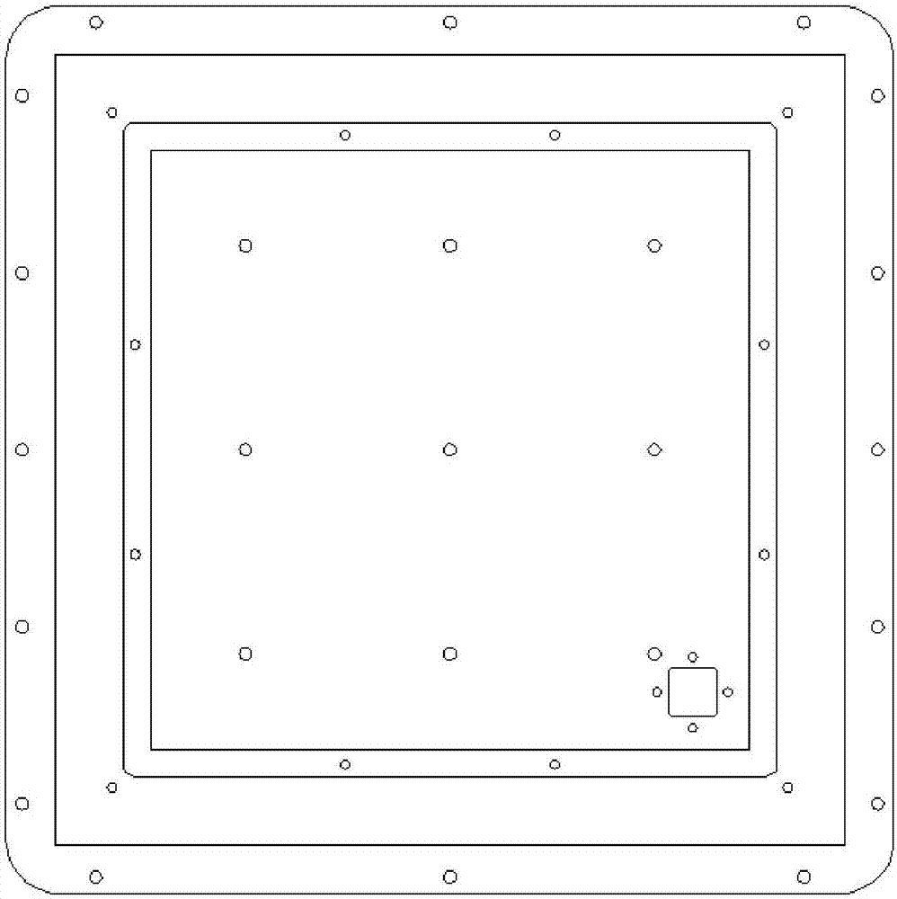 Integrated antenna shell for Mars exploration landing rover and preparation method thereof