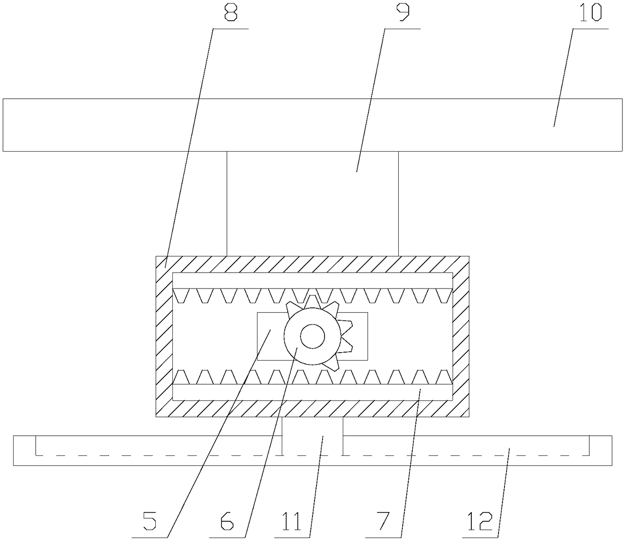 Hydraulic casting equipment with defoaming function