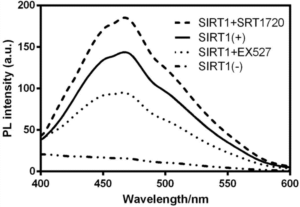 Fluorescent probe with aggregation-induced luminescent property and preparation method and application of fluorescent probe