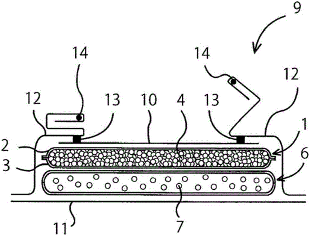 Water-absorbent resin powder, absorbent body and absorbent article using the water-absorbent resin powder