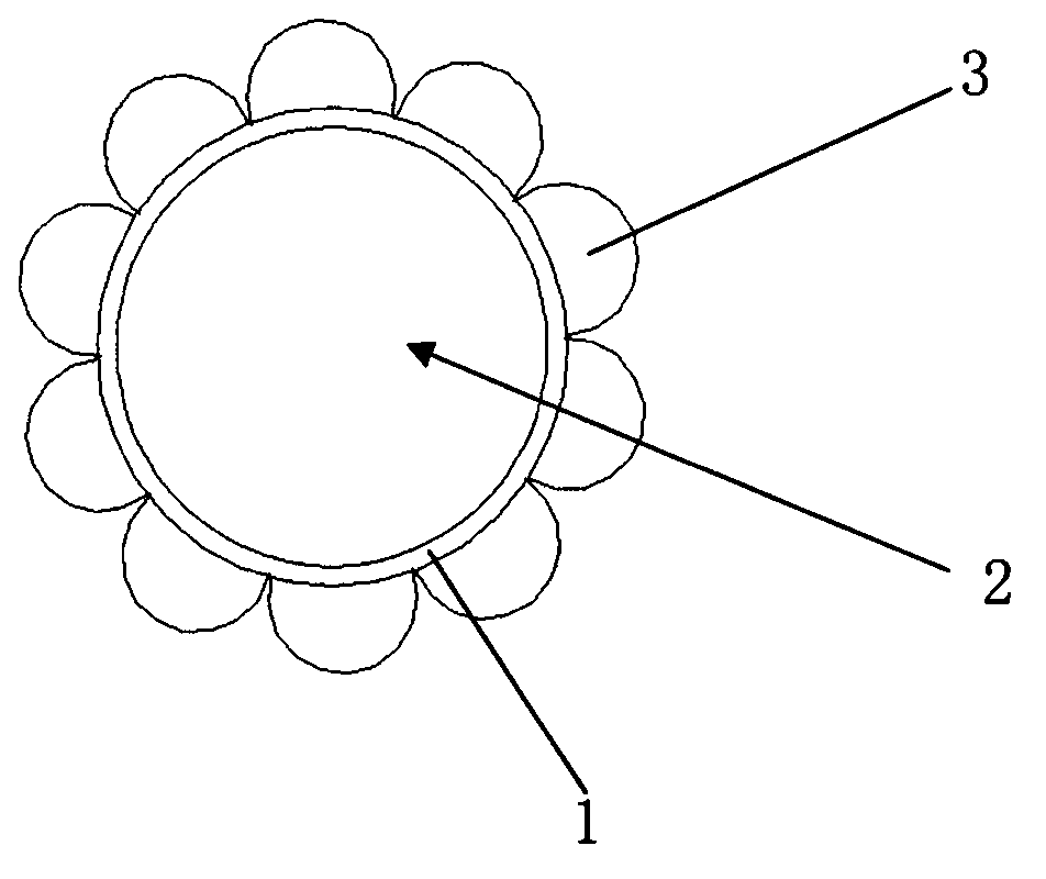 Gas pressure sensor assembly structure