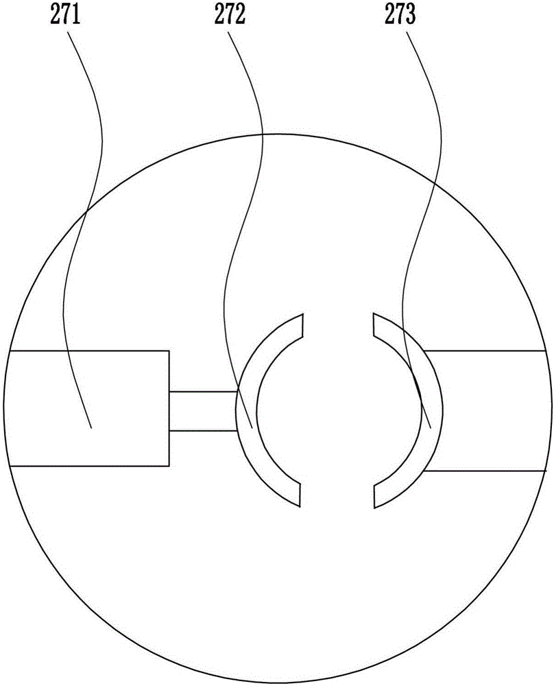 Quick rust removal device for iron rod