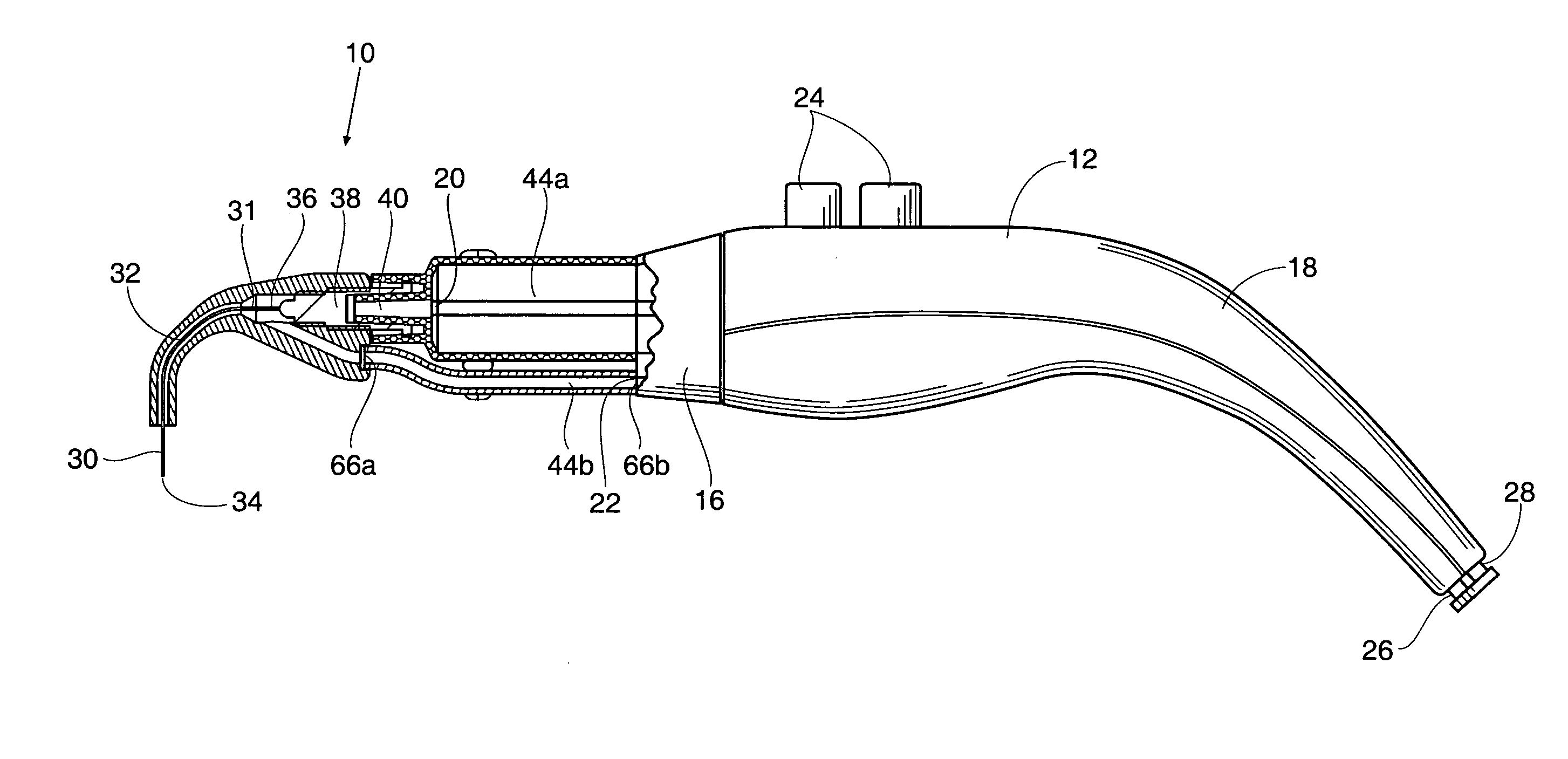 Irrigation and aspiration handpiece device