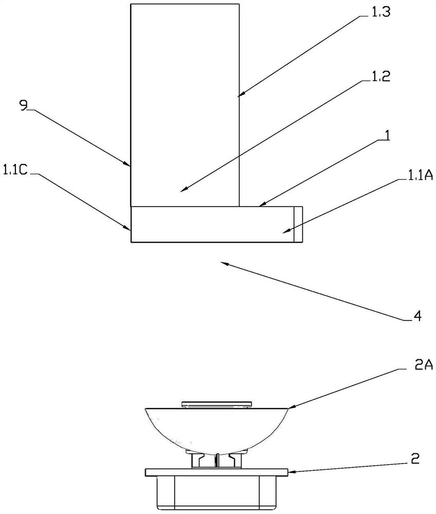 Air suction adjusting device of kitchen range hood