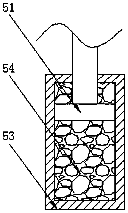 A shock absorbing device for a three-axis CNC intelligent forming machine tool