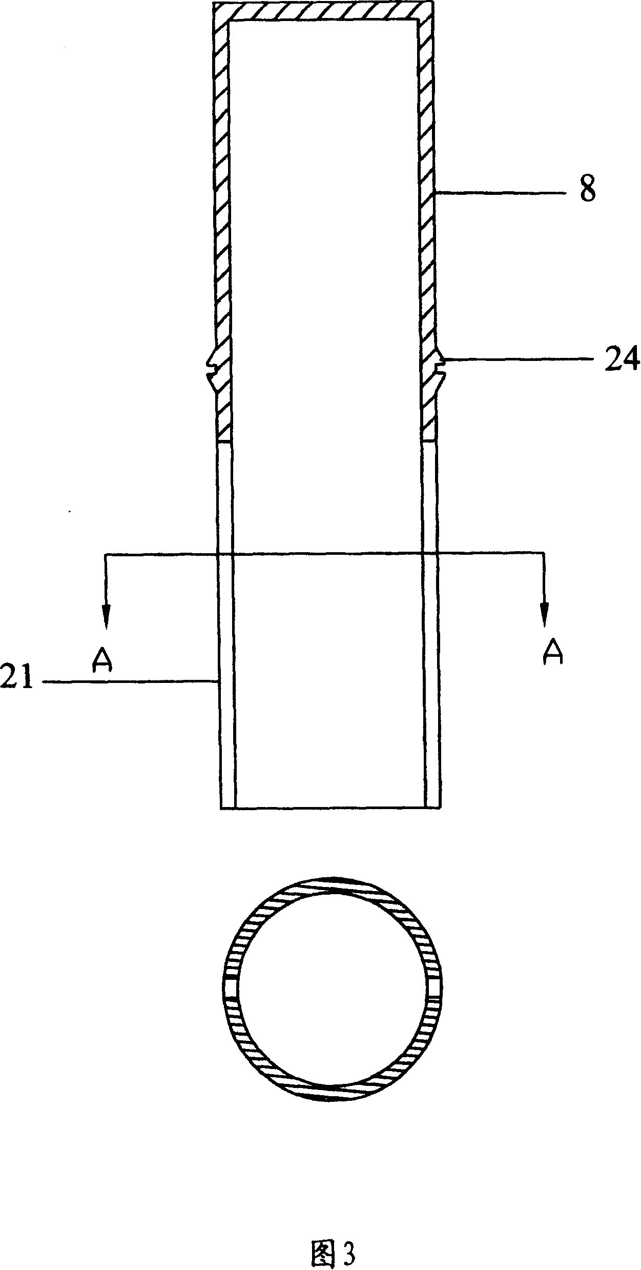 Automatic injection powder mixing syringe