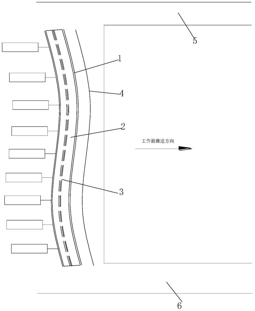 Straightness monitoring method for scraper conveyor