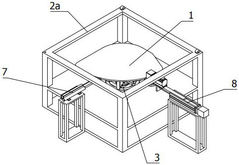 A special-shaped glass edge grinding device