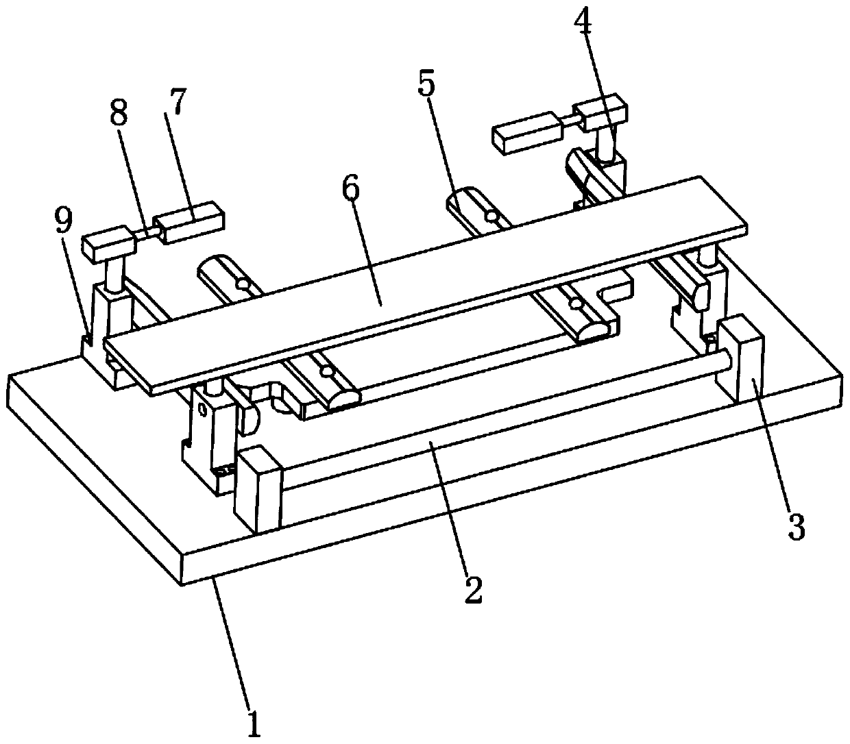 Production equipment of AGM partition plate and using method thereof